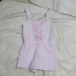 NWOT Janie & Jack seersucker romper